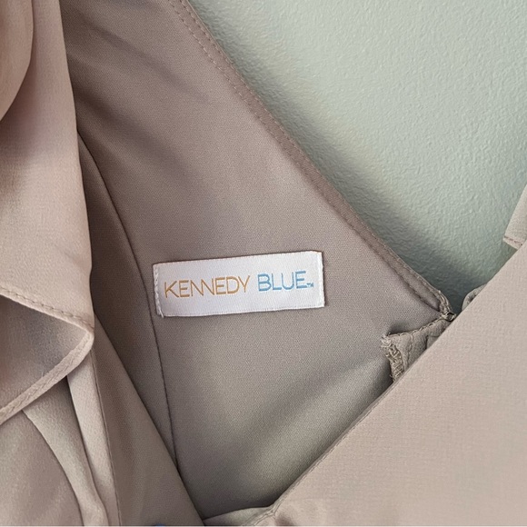 NWT Kennedy Blue Leah Bridesmaid Dress in Latte - Picture 8 of 10